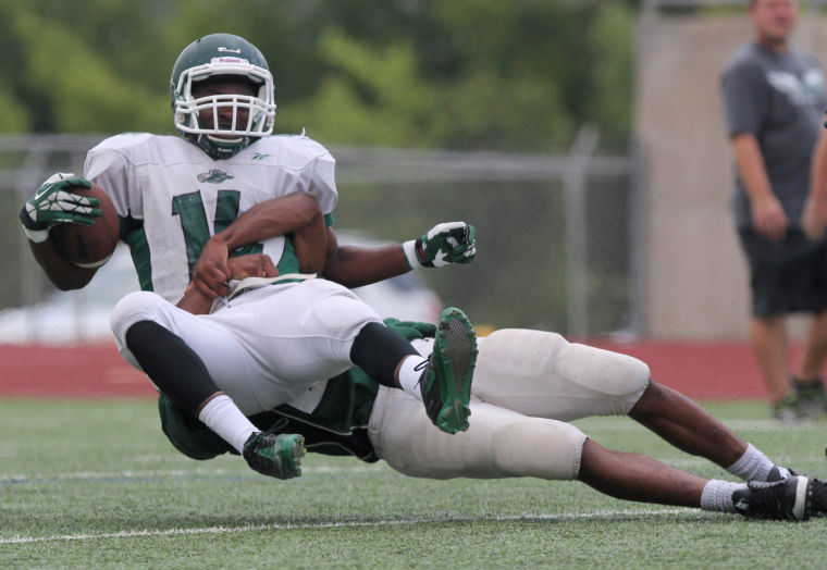Ellison Football Scrimmage
